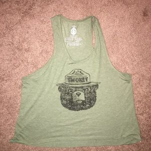 Smokey the Bear tank top